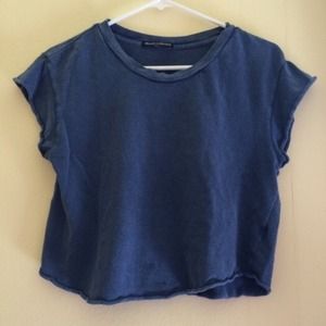 Blue Elin Crop Top