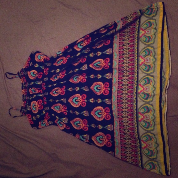 A knee length  sun dress