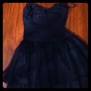 Black tulle Hot Topic dress