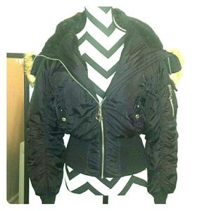 Black Babyphat winter coat.