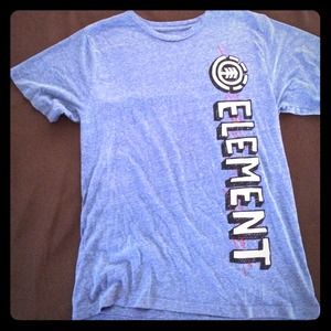 Light blue Element t-shirt $5