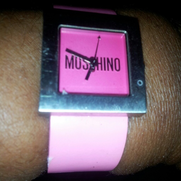 Pink Moschino Watch