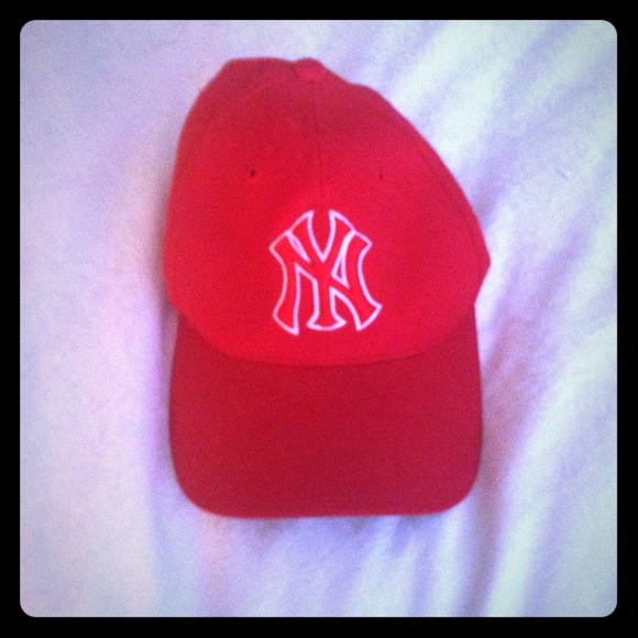 Red New York Yankees Hat