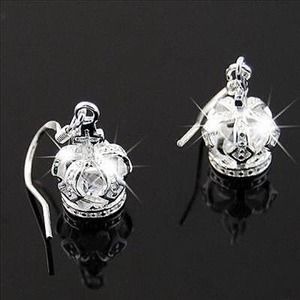 Beautiful Crown Earrings