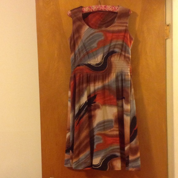 Funky vintage fall dress