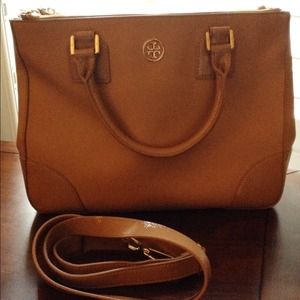 Tory Burch Robinson Double Zip Tote