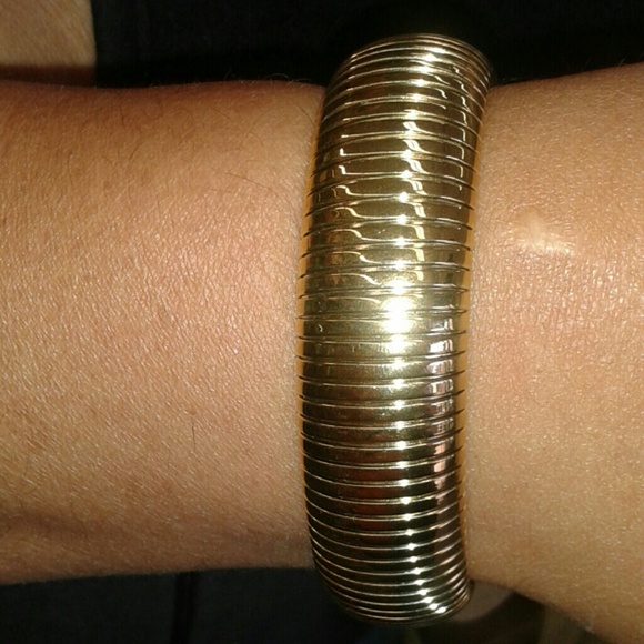 Neck choker with bracelet washed in gold - Picture 3 of 3