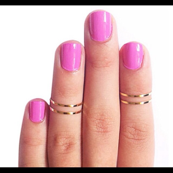 Jewelry - MIDI Rings. Set of 4. New. Never used
