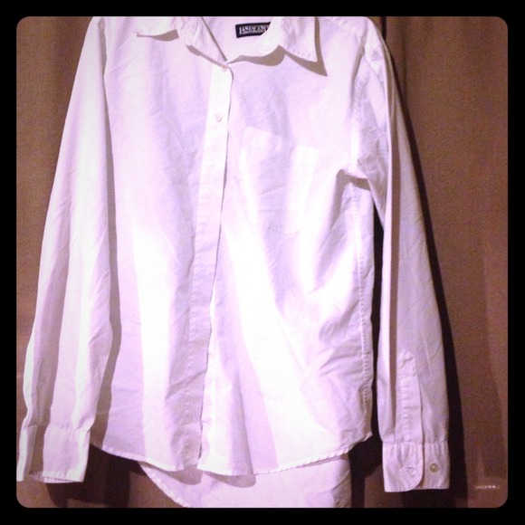 White button down shirt.