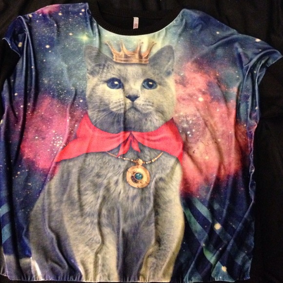 Magical cat sweater