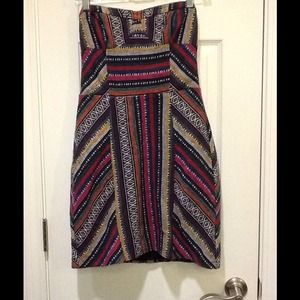 Urban outfitters, tribal strapless dress,brand new