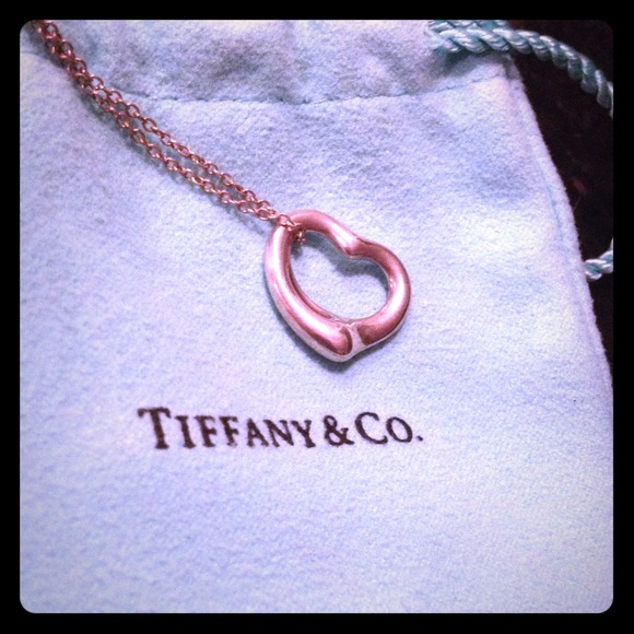 Tiffany & Co. Open Heart Pendant