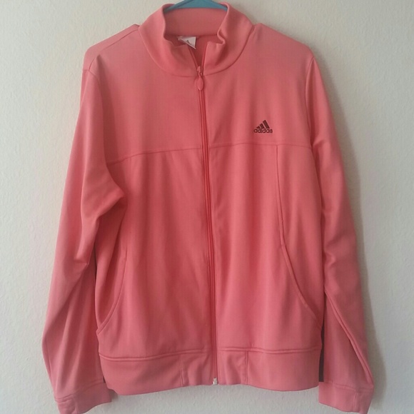 Adidas coral jacket