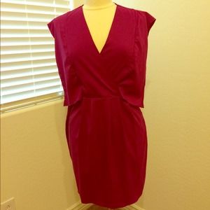 Luna by Josandra reddish/pink dress