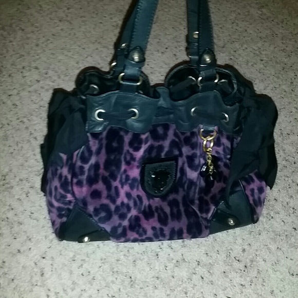 Limited edition juicy couture leopard purse