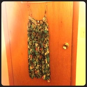 Splatter painted dress