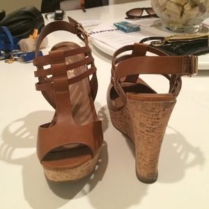 Aldo tan wedges