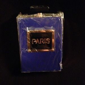 Paris perfume bottle purse