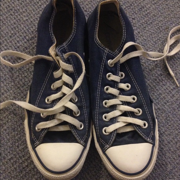 Blue Converse