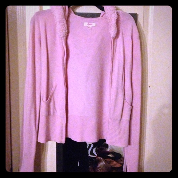 Candies pink sweater