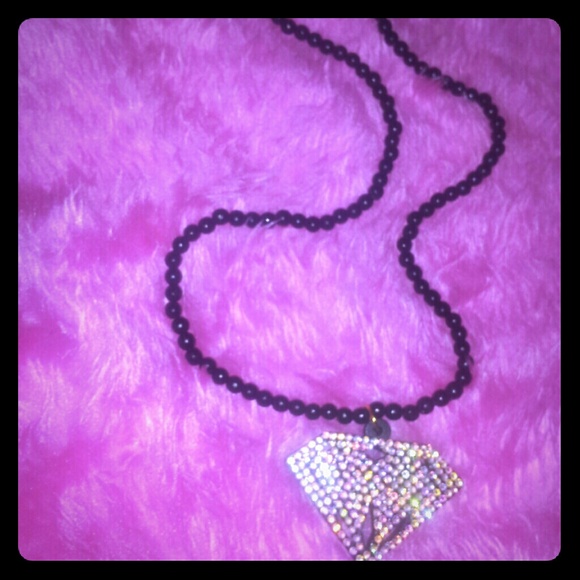 Diamond Supply Good Wood Necklace