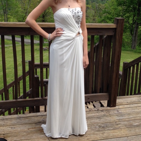 White Prom Dress