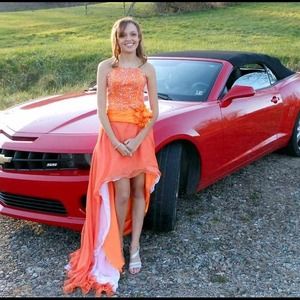Orange Prom Dress