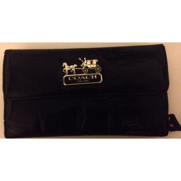 Black Coach Wallet
