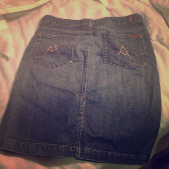 Seven For All Mankind Denim Skirt