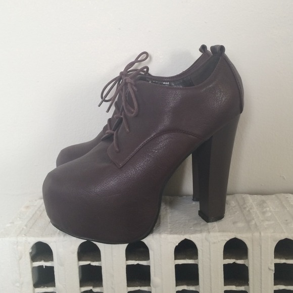 Maroon Jeffrey Campbell Lita Imitation Boots