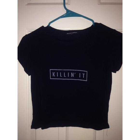 Brandy Melville "Killin' It" Crop Top