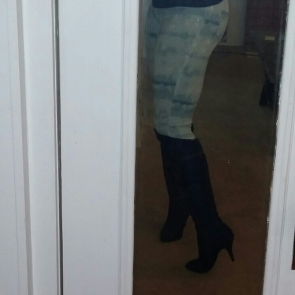 Knee high boots