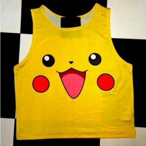OMIGHTY Pikachu Crop Top
