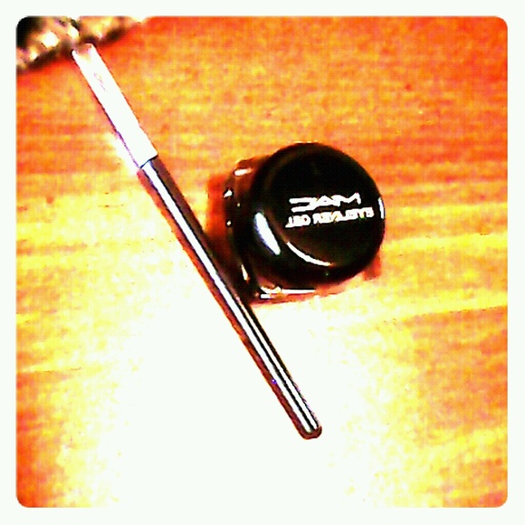 Mac black liquid eyeliner w/ brush!