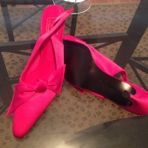 Pink Bow, sling back, The touch of Nina 9M