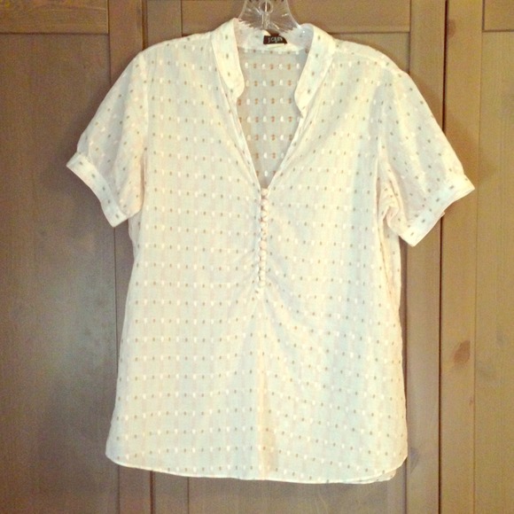 J. Crew Tops - J. Crew cotton top
