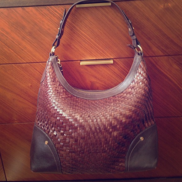 ❗️LAST CHANCE⚡️SALE❗️Cole Haan Leather Woven Hobo