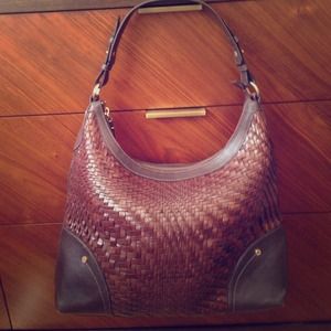 ❗️LAST CHANCE⚡️SALE❗️Cole Haan Leather Woven Hobo