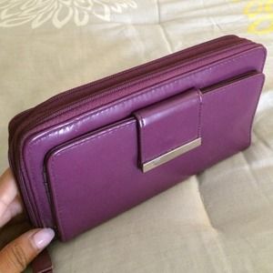 Purple wallet