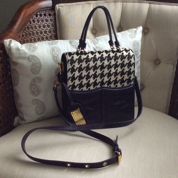 Badgley Mischka Handbags - Badgley Mischka plum and calfskin cross body