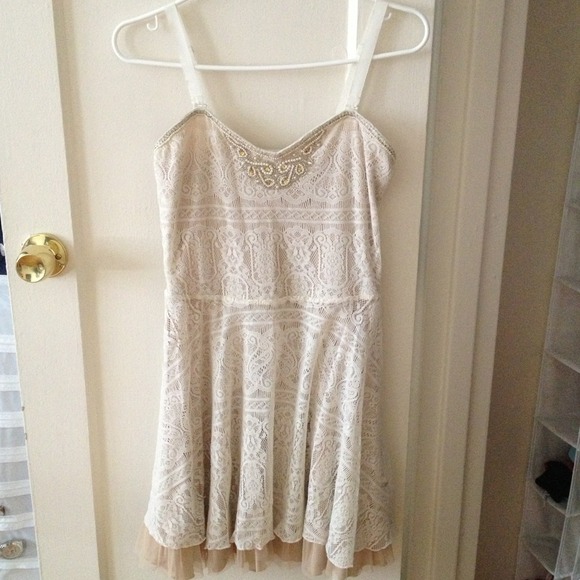 Free People boho lace dress