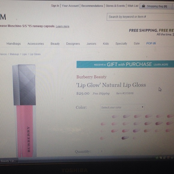 Burberry lip glow lip gloss 🎀lipgloss - Picture 3 of 3