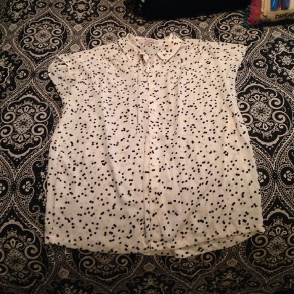 Loft cute button up shirt