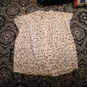 Loft cute button up shirt