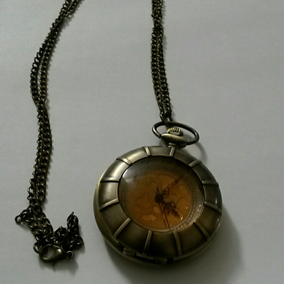 Watch necklace