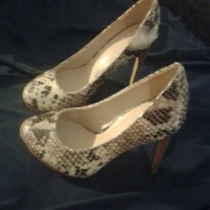 Snake skin heels!