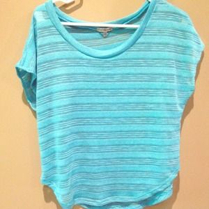 Blue Tshirt From Charlotte Russe