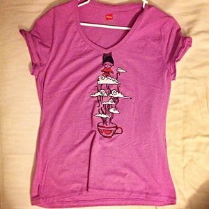 Purple Tea Meditation Tshirt