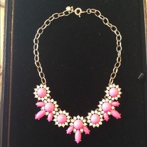 Bundle J. Crew Pink Flower Necklace