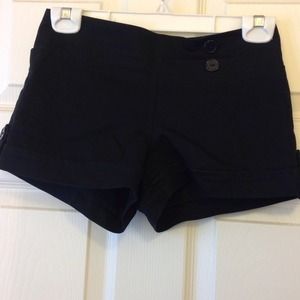 Black Shorts. No pockets